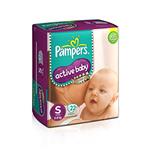 PAMPERS  DIAPERS ACTIVE BABY S 22pcs.